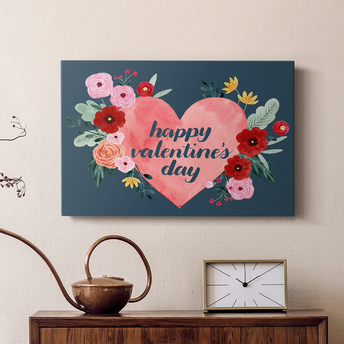 Sweet Hearts Collection A - Canvas Art Print
