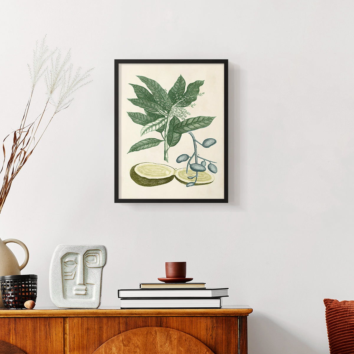 Buchoz Tropicals IV - Restickable Framed Art Print