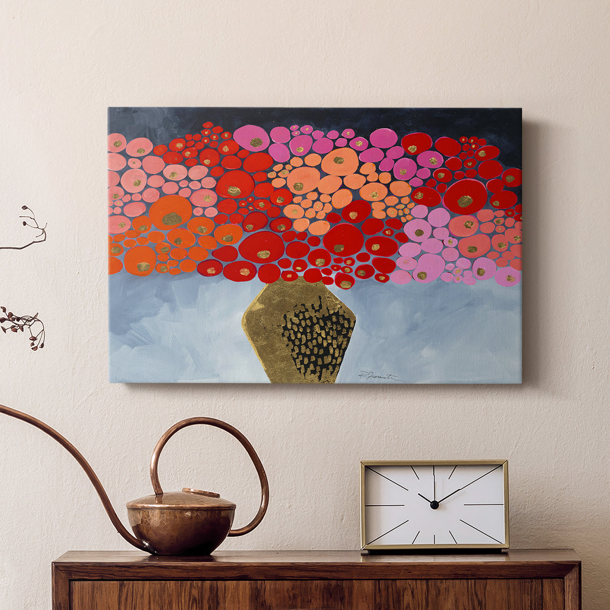 Red Poppies II - Canvas Art Print