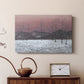 Sunset Snowfall II - Canvas Art Print