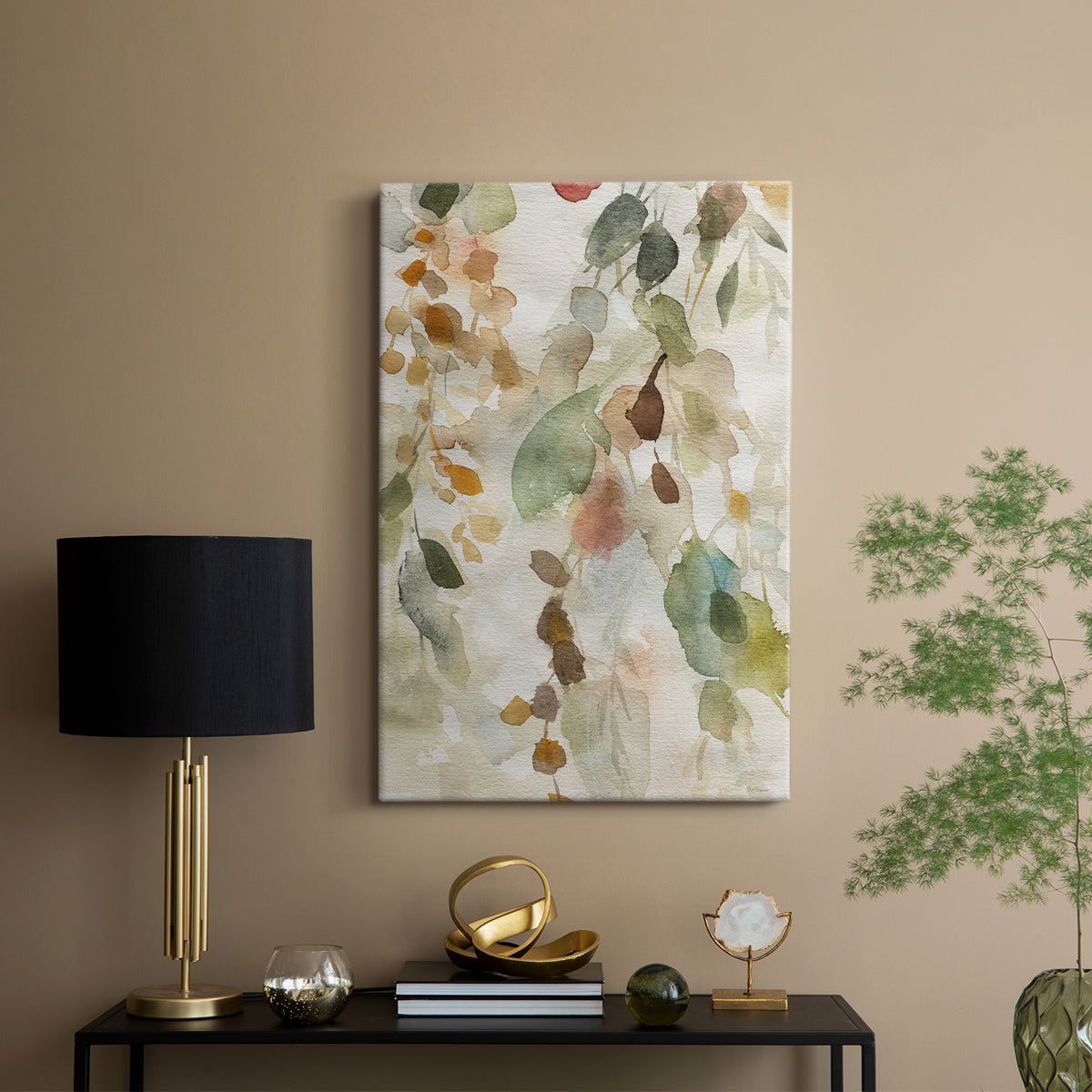 Cascading Nature I - Canvas Art Print