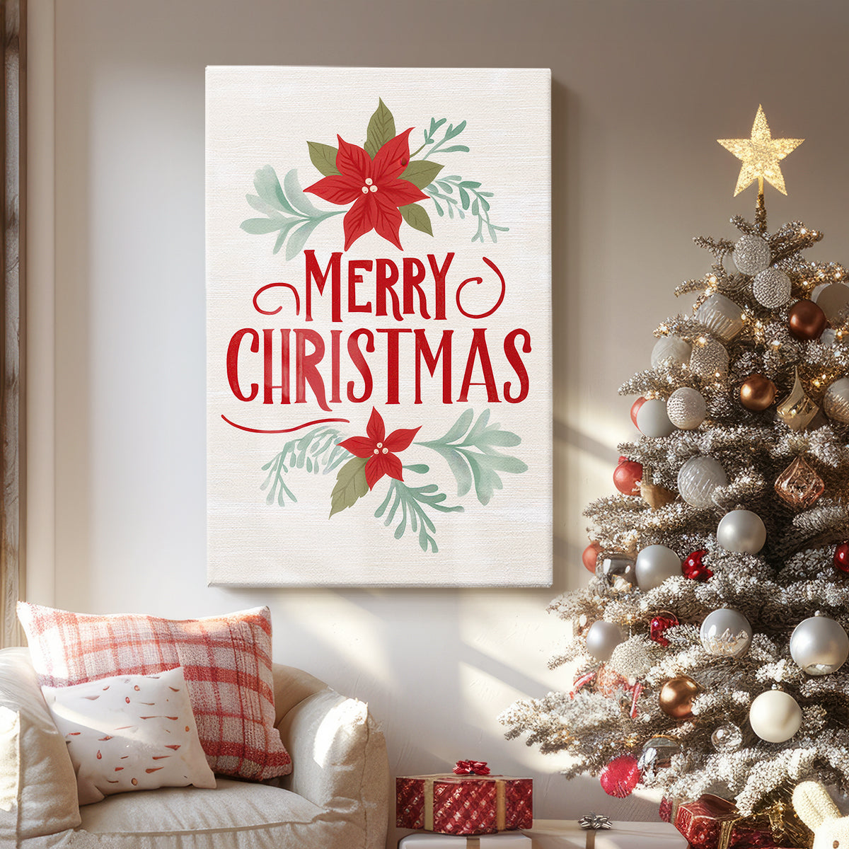 Crimson Fir Parish - Canvas Art Print