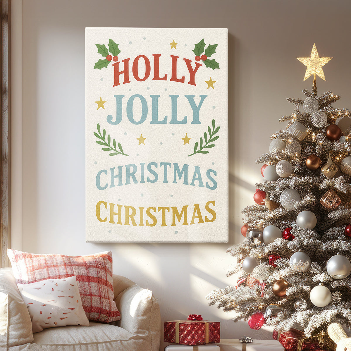 Silver Morning Promise - Canvas Art Print