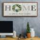 Love Resides - Floater Framed Canvas Print