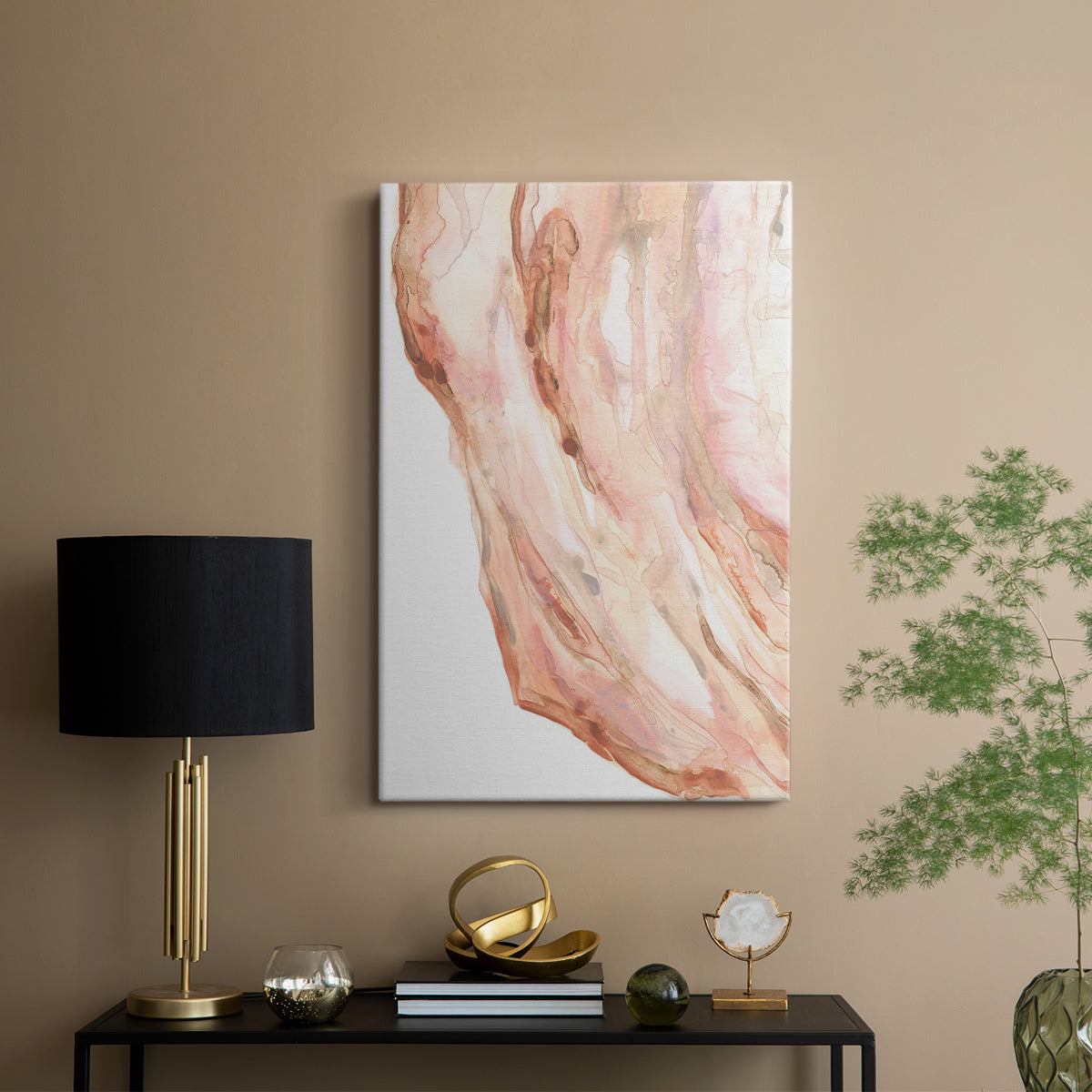 Rose Quartz II - Canvas Art Print