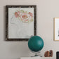 Fashion Floral Silhouette II - Barnwood Framed Canvas Print