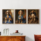 Royal Animals Series LIX - Restickable Framed Art Set