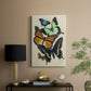 Collaged Butterflies I - Canvas Art Print