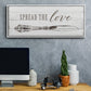 Spread the Love - Floater Framed Canvas Print