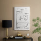 Vintage Bath I - Canvas Art Print