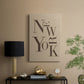 Neutral City Center Type I - Canvas Art Print