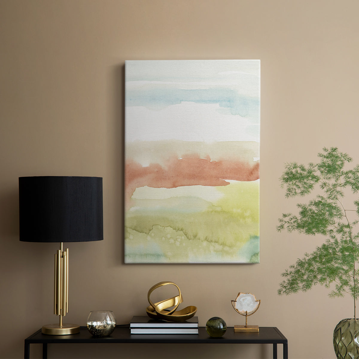 Blushing Sunrise II - Canvas Art Print
