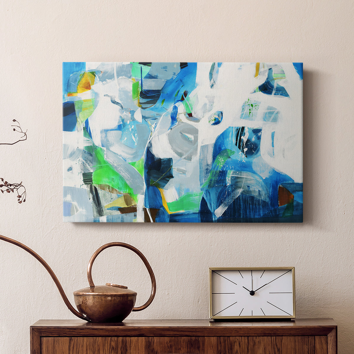 Down the Rapids - Canvas Art Print