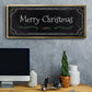 Merry Christmas - Floater Framed Canvas Print