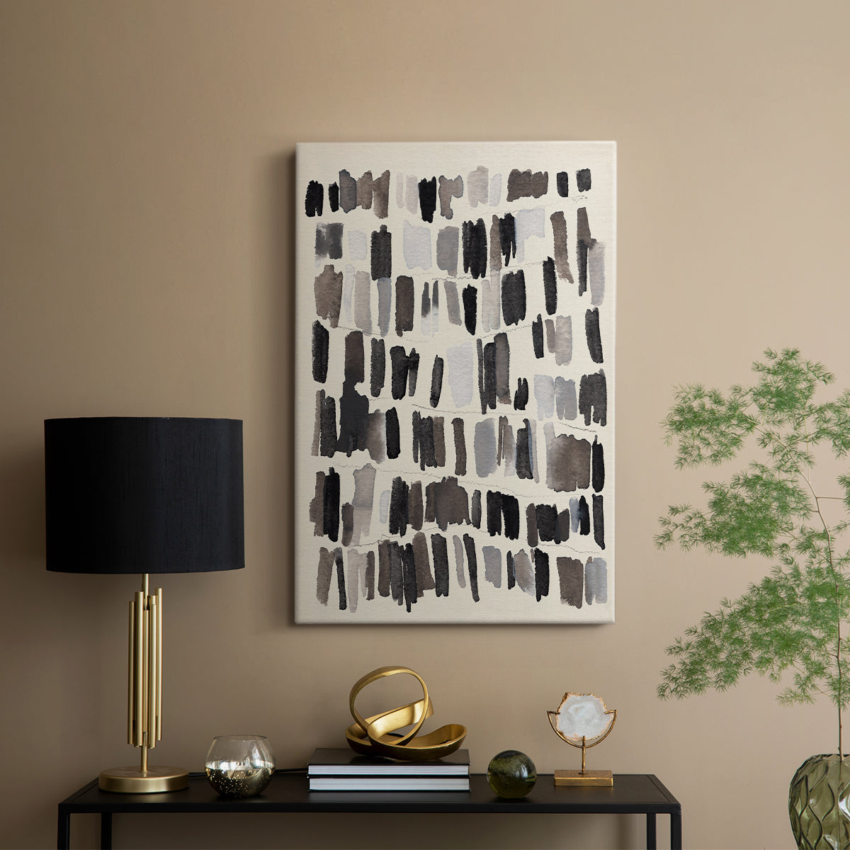 Chalk and Flint IV - Canvas Art Print