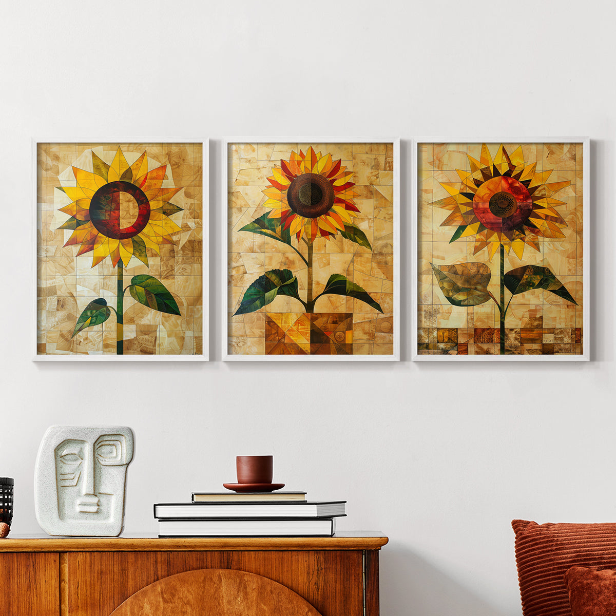 Floral Study Series CLVIII - Restickable Framed Art Set