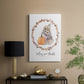 Harvest Home Bunny - Canvas Art Print