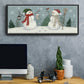 Snowmen VI - Floater Framed Canvas Print