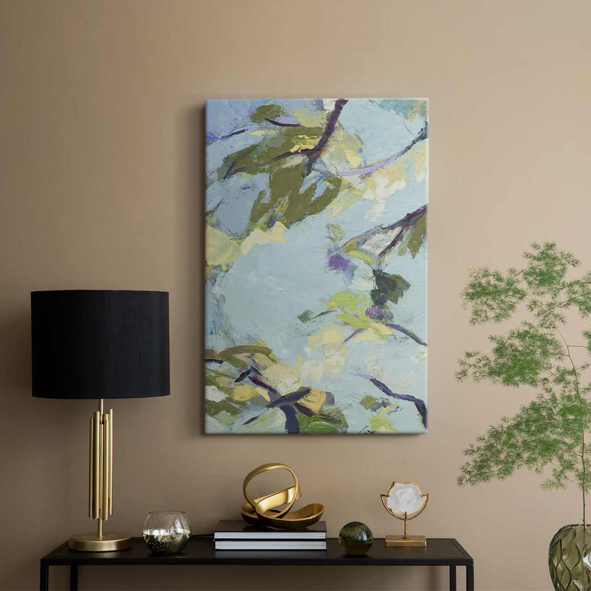 Aqua Sky - Canvas Art Print
