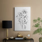 Wild Roses Sketch - Canvas Art Print