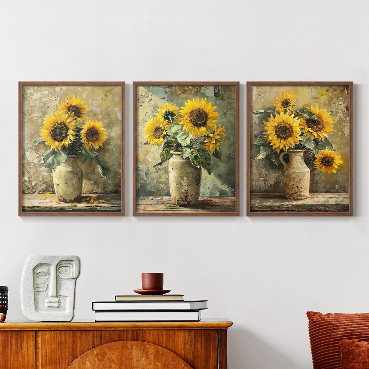 Floral Study Series CLXXI - Restickable Framed Art Set