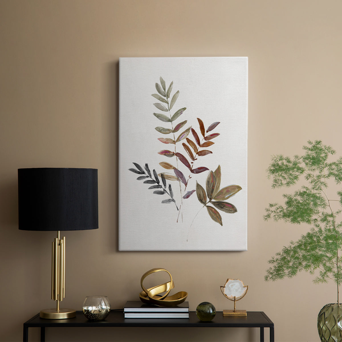 Autumn Leaves III - Canvas Art Print