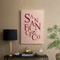 City Center Type II - Canvas Art Print