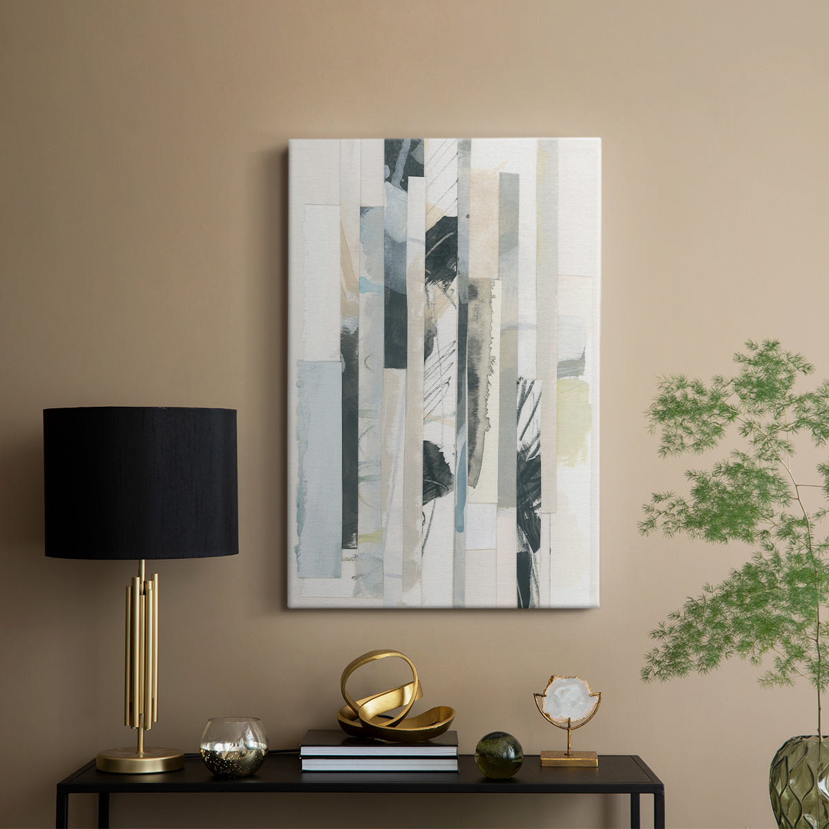 Paper Strata II - Canvas Art Print