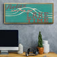 Cabin Life Collection H - Floater Framed Canvas Print