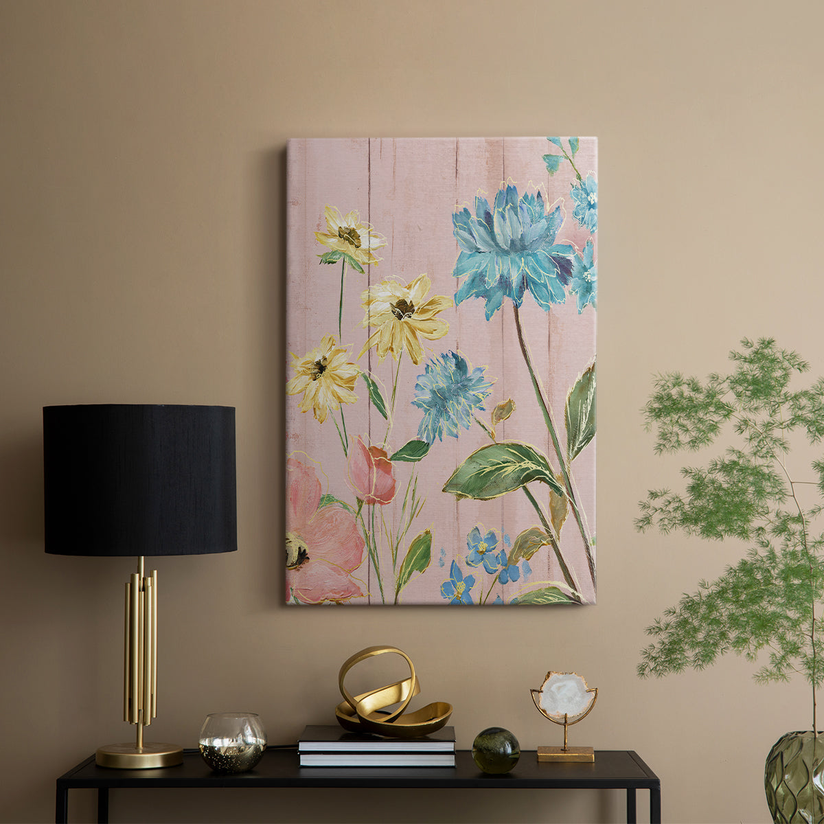 Wildflower Flutter IV - Canvas Art Print