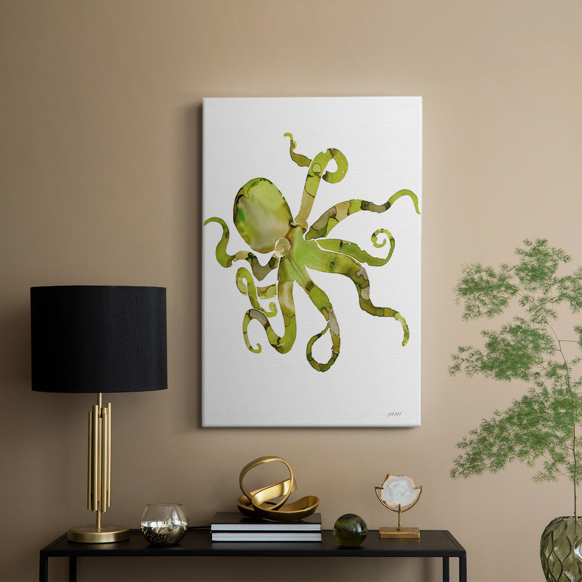 Octopus - Canvas Art Print