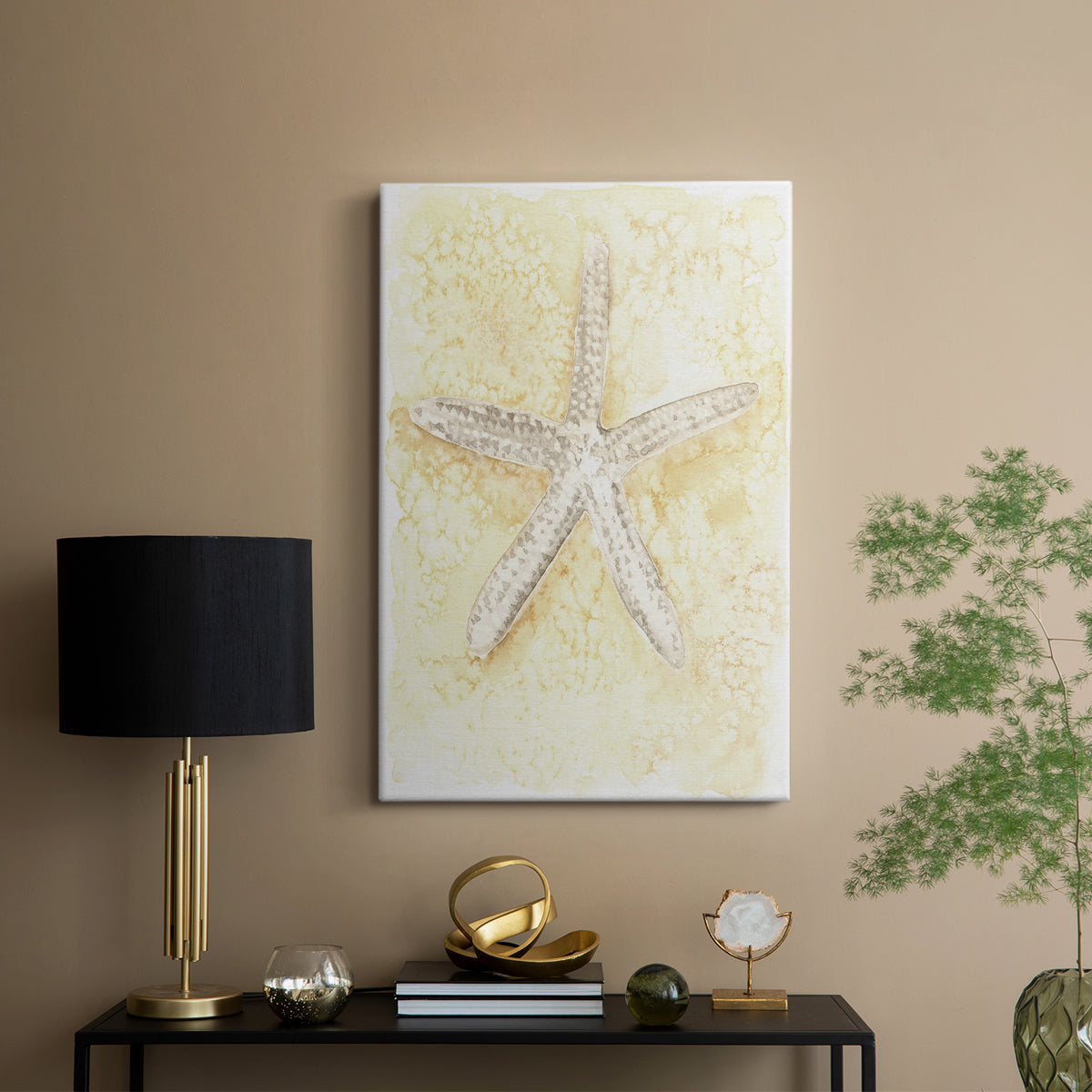 Salty Seashell I - Canvas Art Print