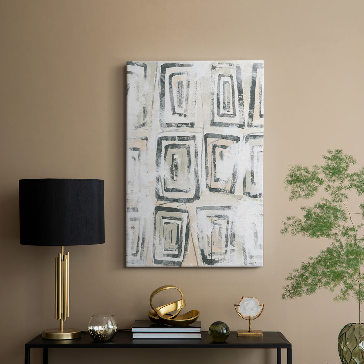 Sand Glyphs IV - Canvas Art Print