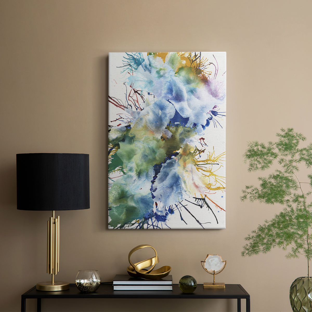 Like An Iris I - Canvas Art Print