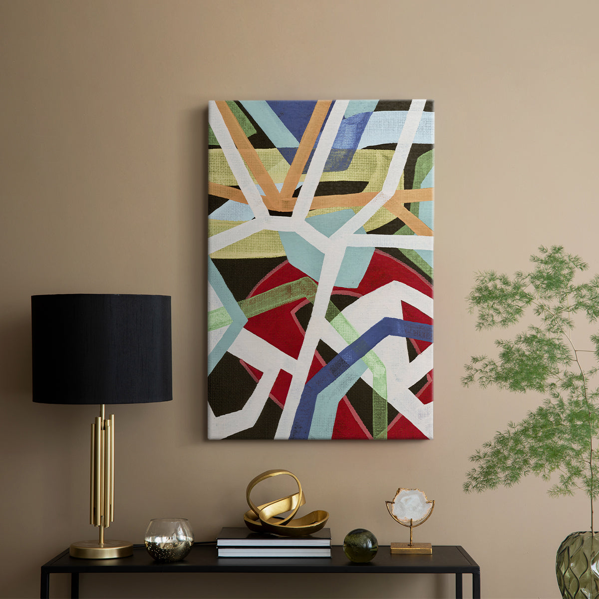 Magnetic Color II - Canvas Art Print