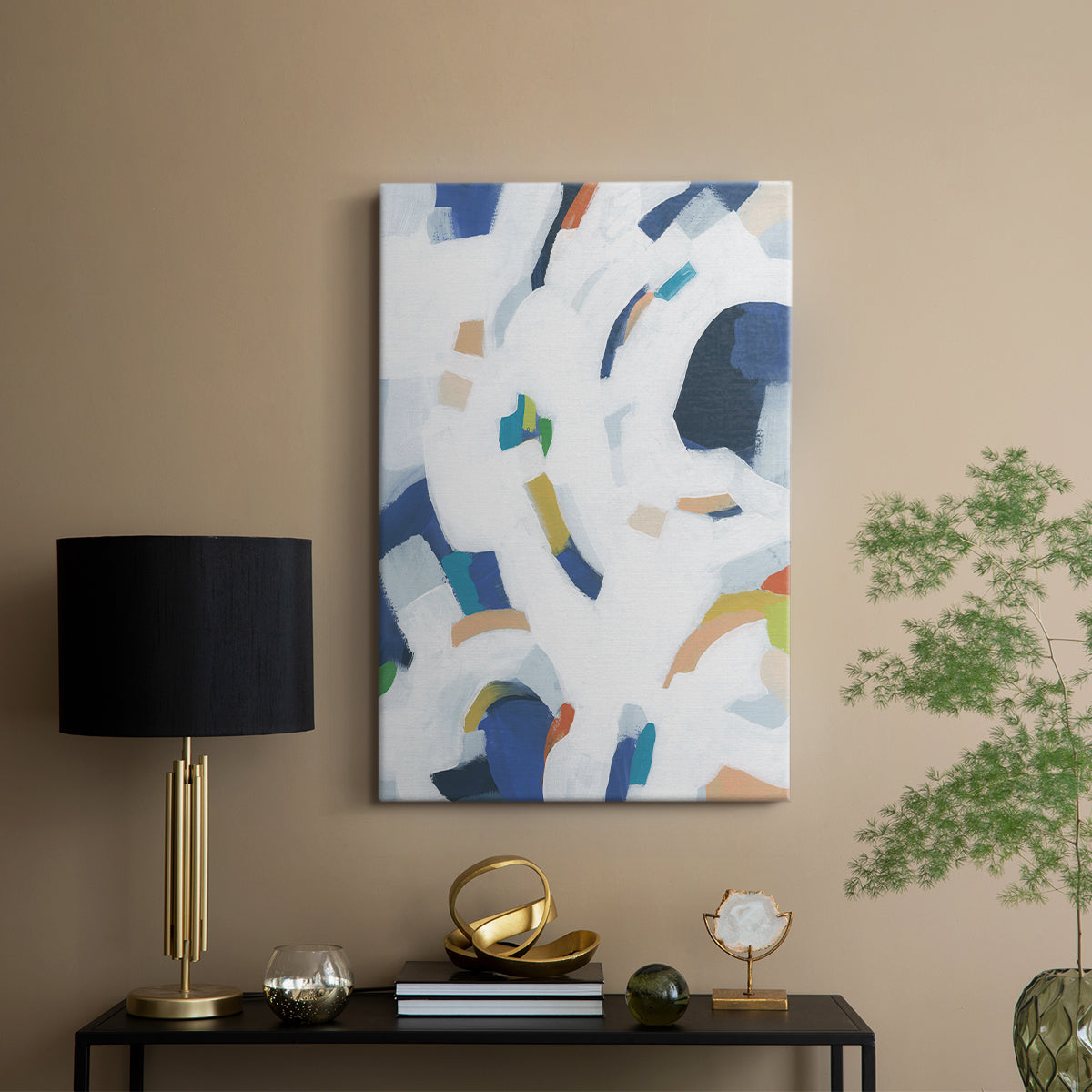 Bright Orbit II - Canvas Art Print