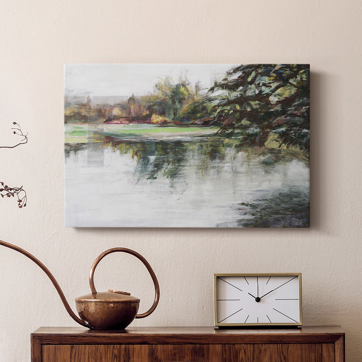 Upon Reflection - Canvas Art Print