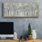 Neutral Spring - Floater Framed Canvas Print