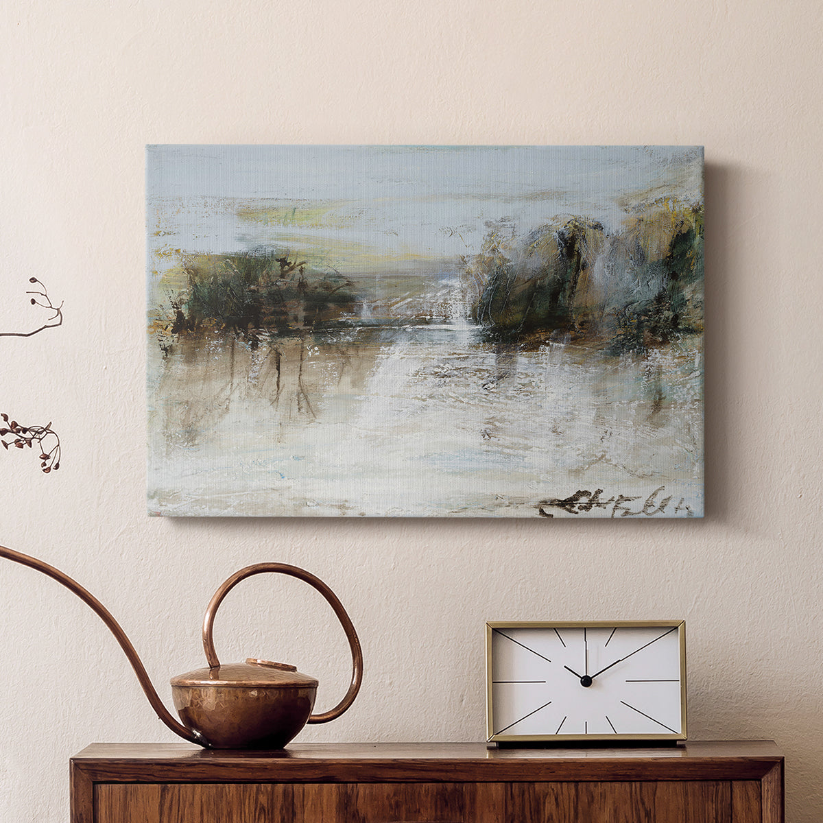Wintery Horizon I - Canvas Art Print