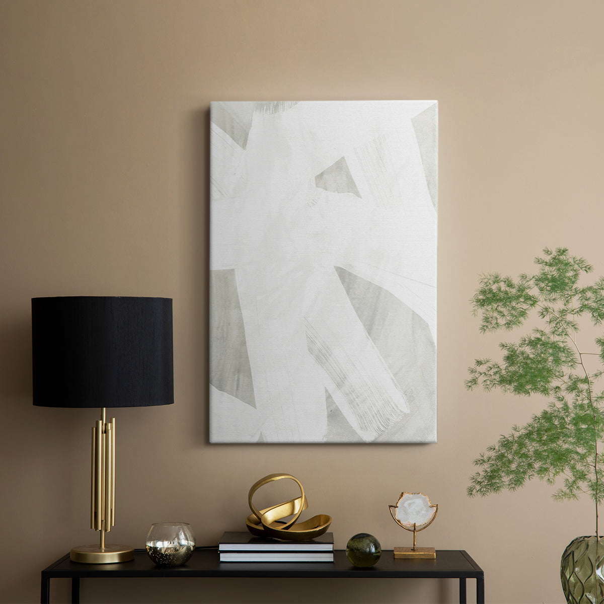 Stone Brush II - Canvas Art Print