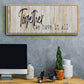 Together We Have - Floater Framed Canvas Print
