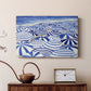 Candy Bowl Prussian Blue - Canvas Art Print