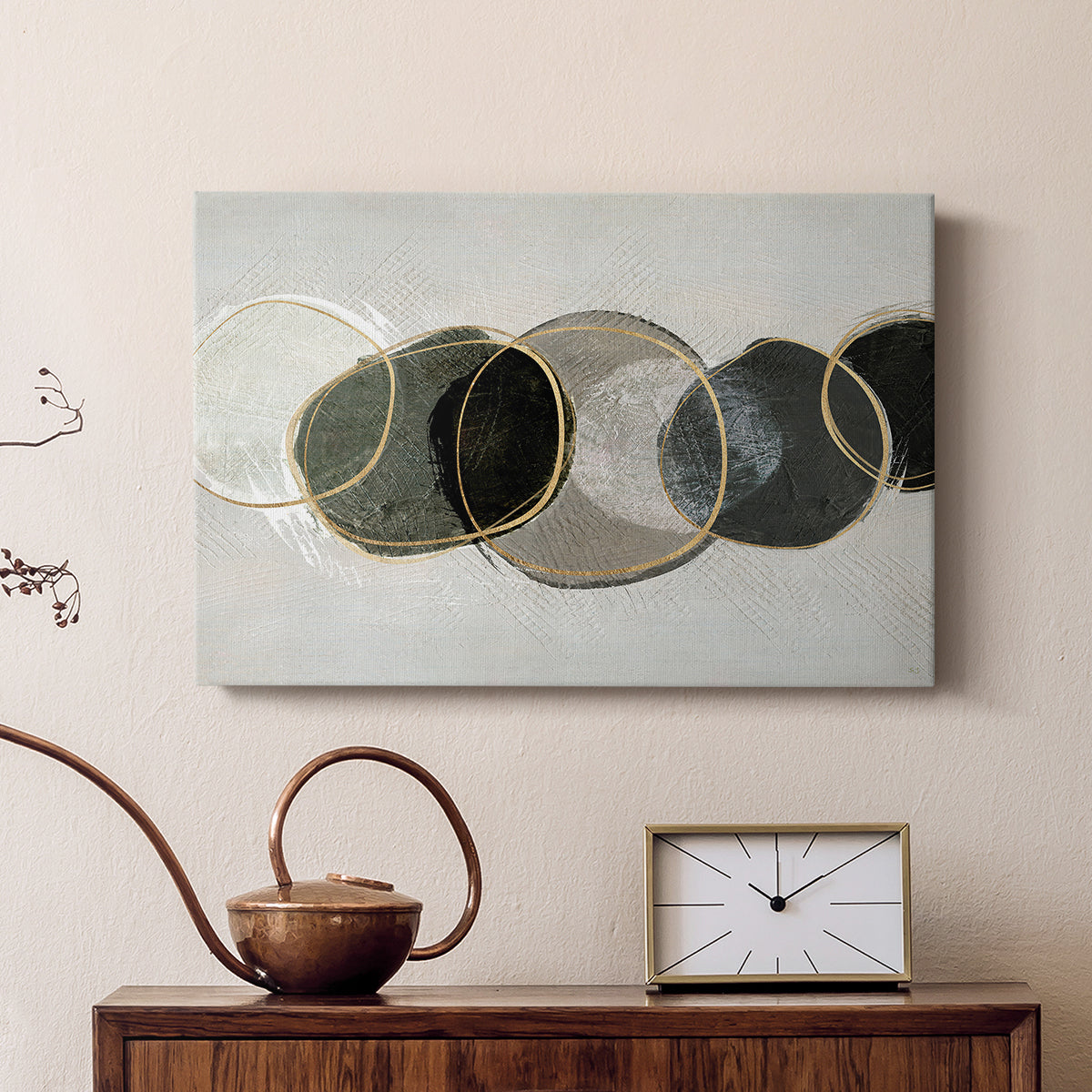 River Rock - Canvas Art Print