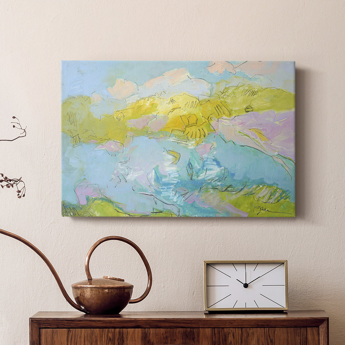 Learning to Fly - Canvas Art Print