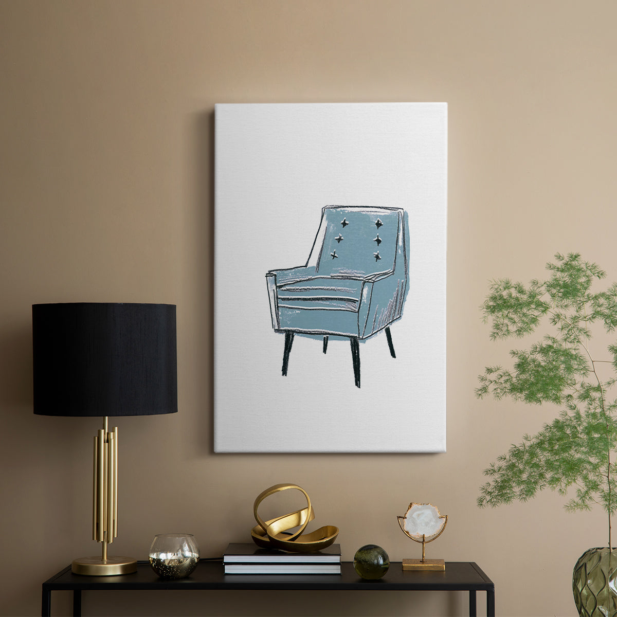 Take a Seat X - Canvas Art Print