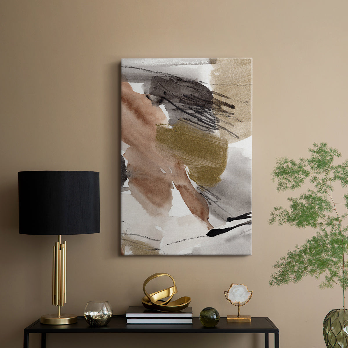 Antique Gold II - Canvas Art Print