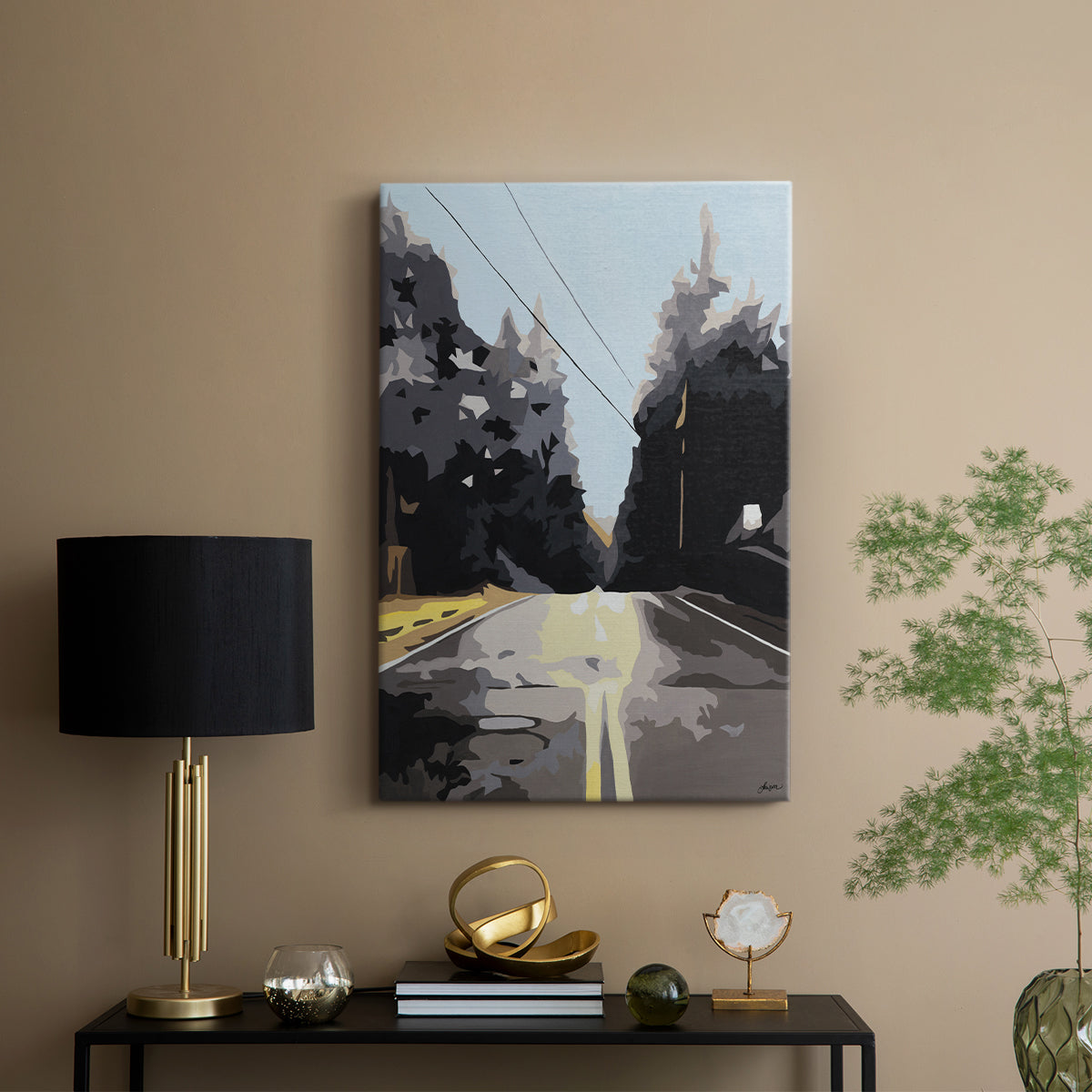 The Road Less Traveled - Canvas Art Print