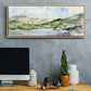 Serene Mountains I - Floater Framed Canvas Print