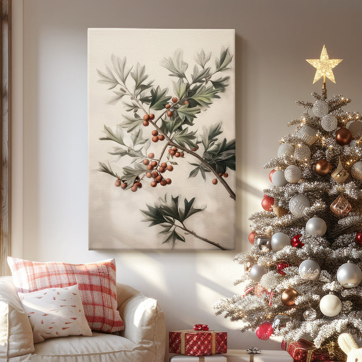 Golden Whisper of Dawn - Canvas Art Print