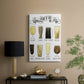 Beer Info Graphic - Canvas Art Print